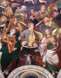 The Concert of Angels (detail)